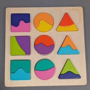 Lovevery Land And Sky Two-Part Puzzle Board